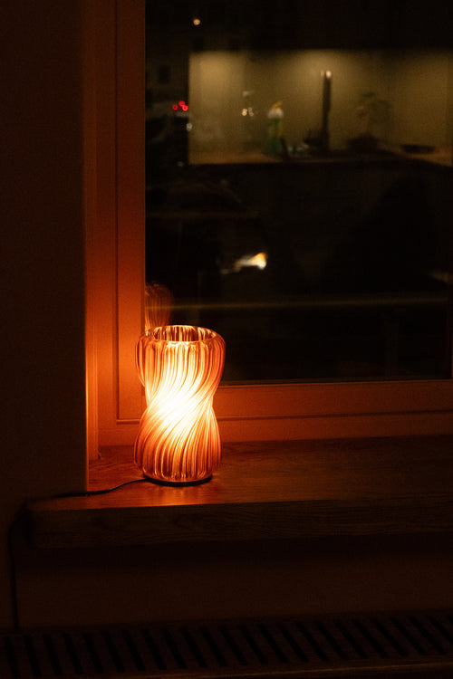 Mynd Metallglød bordlampe